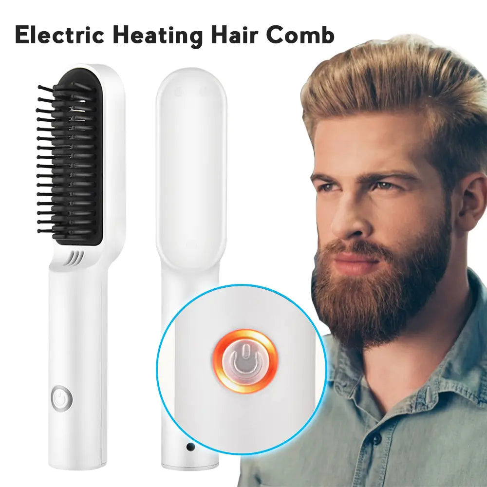 Ceramic Electric Hair Brush - Electrische Haar Borstel (portable)